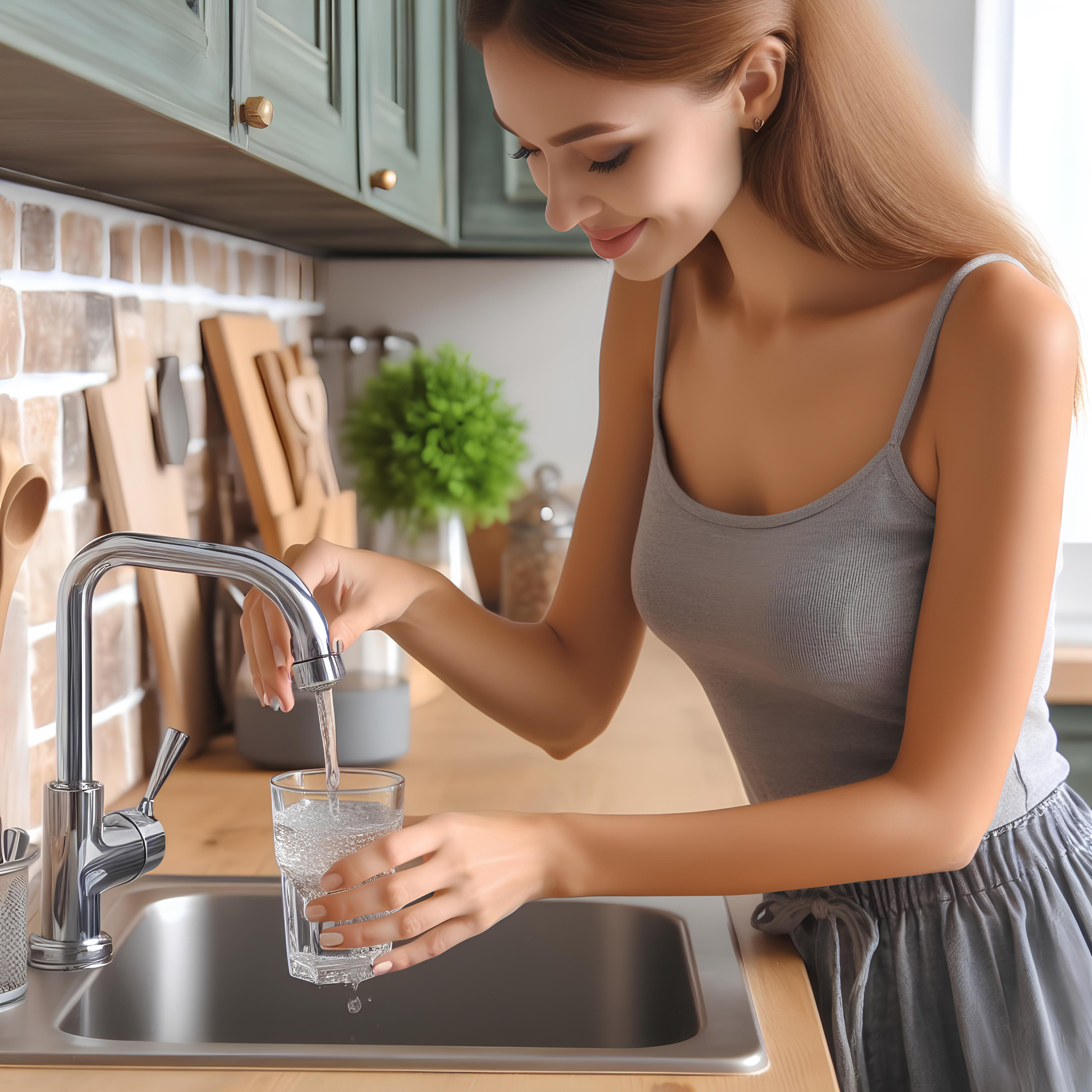 beberagua del grifo en casa en Tomelloso